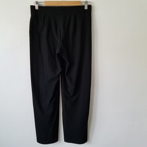Eileen Fisher Elastic Waist Pull-on Straight Leg Casual Pants Size PM - Picture 2 of 10